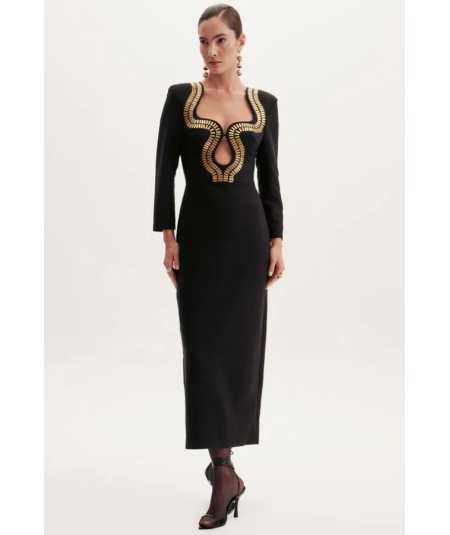 vestido-midi-con-apliques-lan