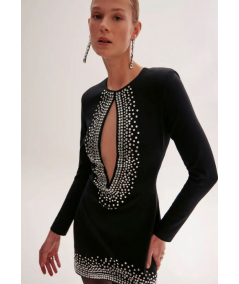 vestido-de-manga-larga-brillante-lan