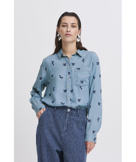 camisa-vaquera-con-flores-byoung
