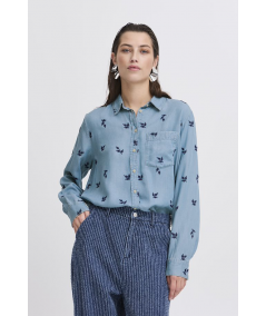 camisa-vaquera-con-flores-byoung