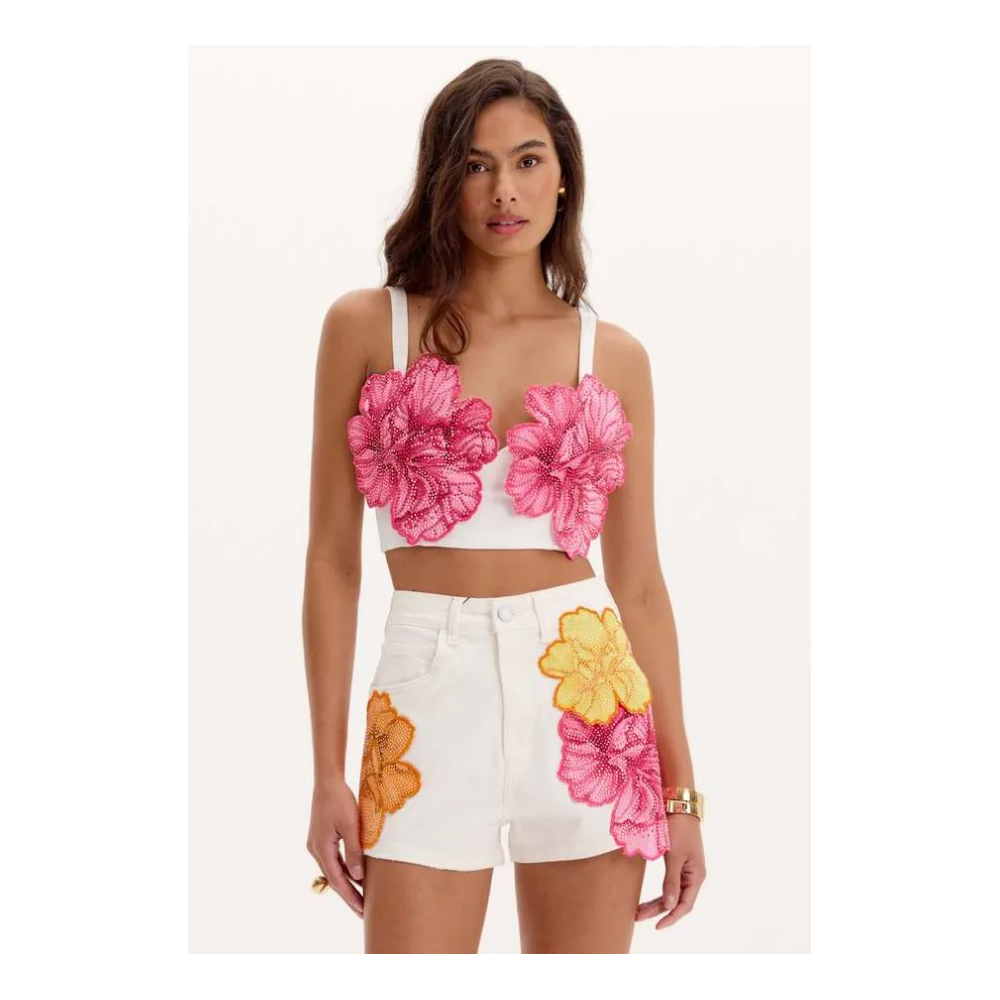 top-corto-flores-lan