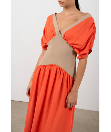vestido-midi-florence-bicolor-escote-pico-strena