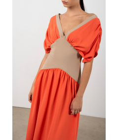 vestido-midi-florence-bicolor-escote-pico-strena