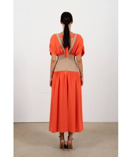 vestido-midi-florence-bicolor-escote-pico-strena