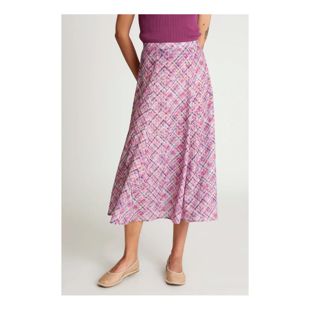 falda-midi-cuadros-rosa-wild-pony