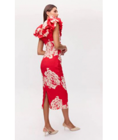 vestido-con-volante-escote-big-roses-mioh