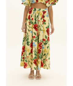 falda-midi-fluida-estampado-floral-lanca