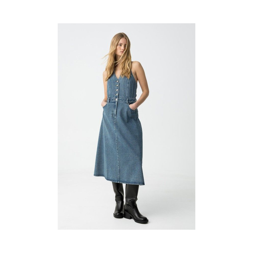 vestido-vaquero-escote-halter-brelle-tiffosi