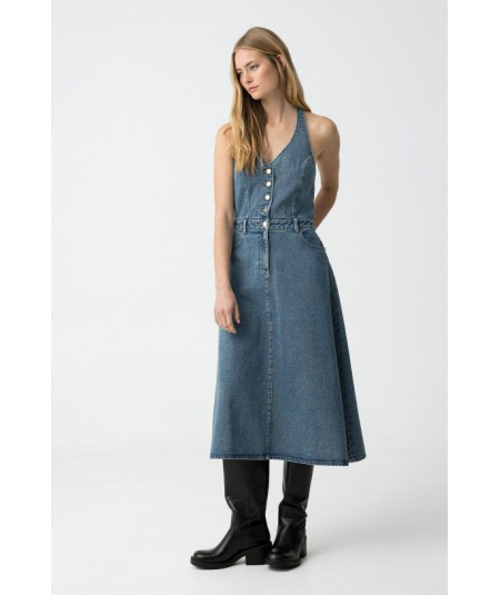 vestido-vaquero-escote-halter-brelle-tiffosi