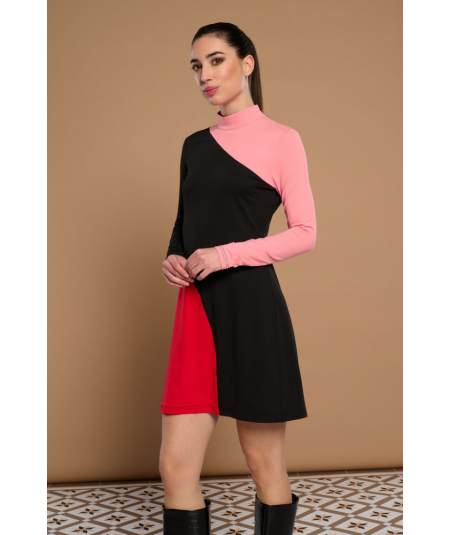 vestido-corto-multicolor-de-minueto
