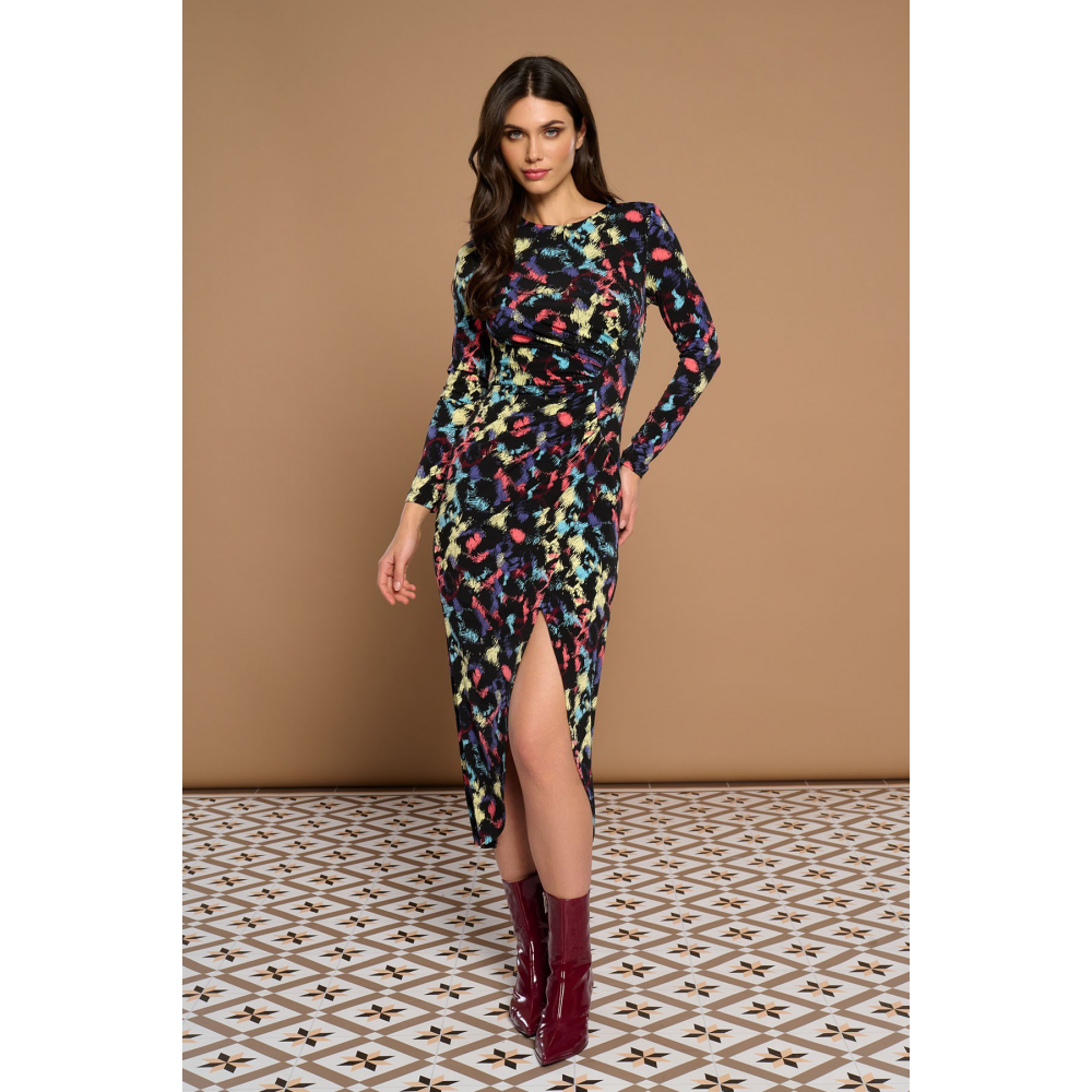vestido-midi-drapeado-animale-de-minueto