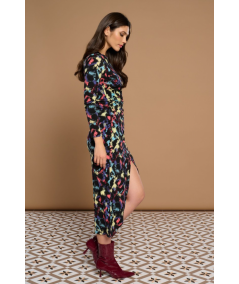 vestido-midi-drapeado-animale-de-minueto
