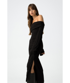 vestido-de-punto-canale-rust-tiffosi