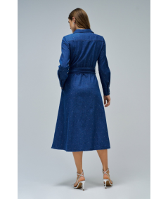 vestido-camisero-en-denim-de-salsa