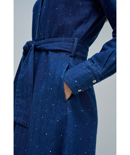 vestido-camisero-en-denim-de-salsa