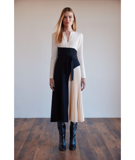 vestido-coordinado-plisado-de-arggido