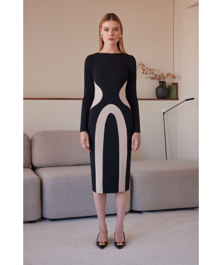 vestido-bicolor-contrastes-arggido