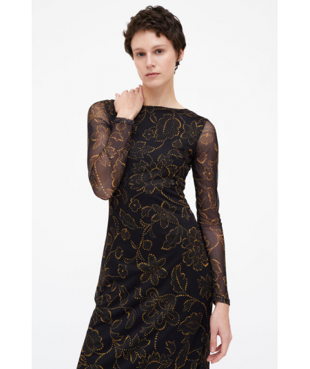 vestido-de-tull-largo-estampado-wild-pony