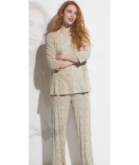 blusa-ajedrea-manga-francesa-kkou
