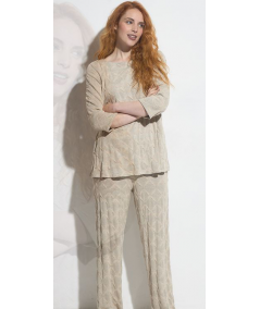 blusa-ajedrea-manga-francesa-kkou