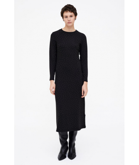 vestido-midi-negro-con-aplicaciones-plateadas-wild-pony