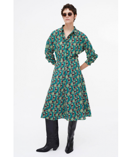 falda-estampada-midi-de-wild-pony
