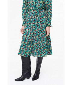 falda-estampada-midi-de-wild-pony