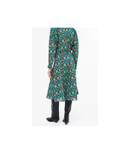 falda-estampada-midi-de-wild-pony