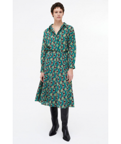 falda-estampada-midi-de-wild-pony