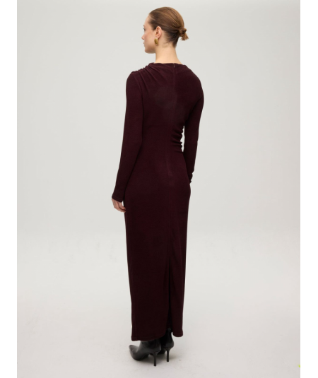 vestido-de-punto-marron-mioh