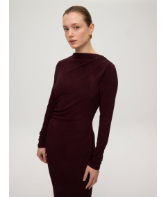 vestido-de-punto-marron-mioh