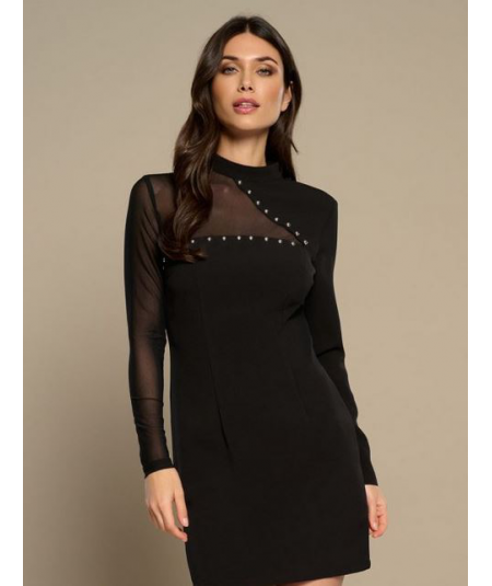 vestido-corto-lioneta-con-adorno-de-tul-minueto