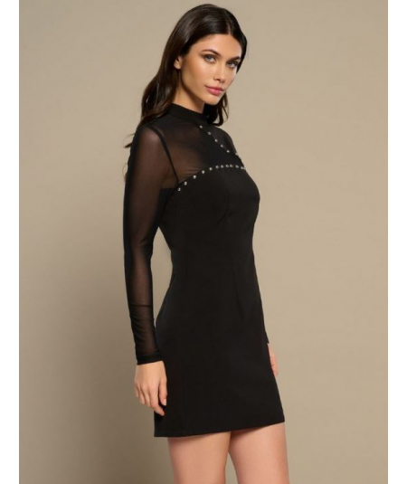 vestido-corto-lioneta-con-adorno-de-tul-minueto