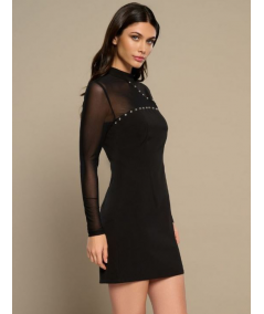 vestido-corto-lioneta-con-adorno-de-tul-minueto