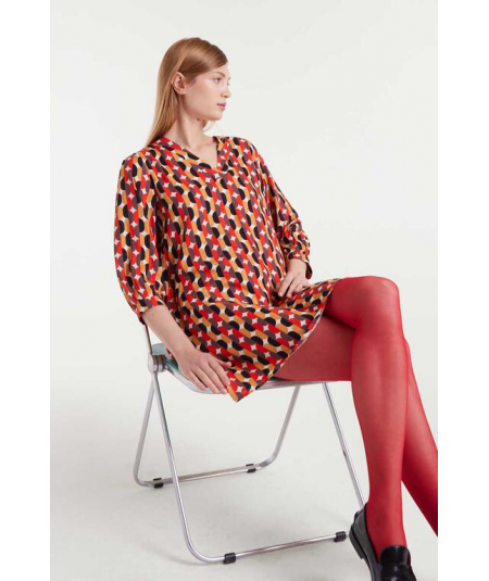 vestido-corto-estampado-compania-fantastica