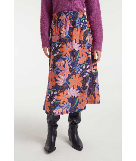 falda-midi-estampada-compania-fantastica