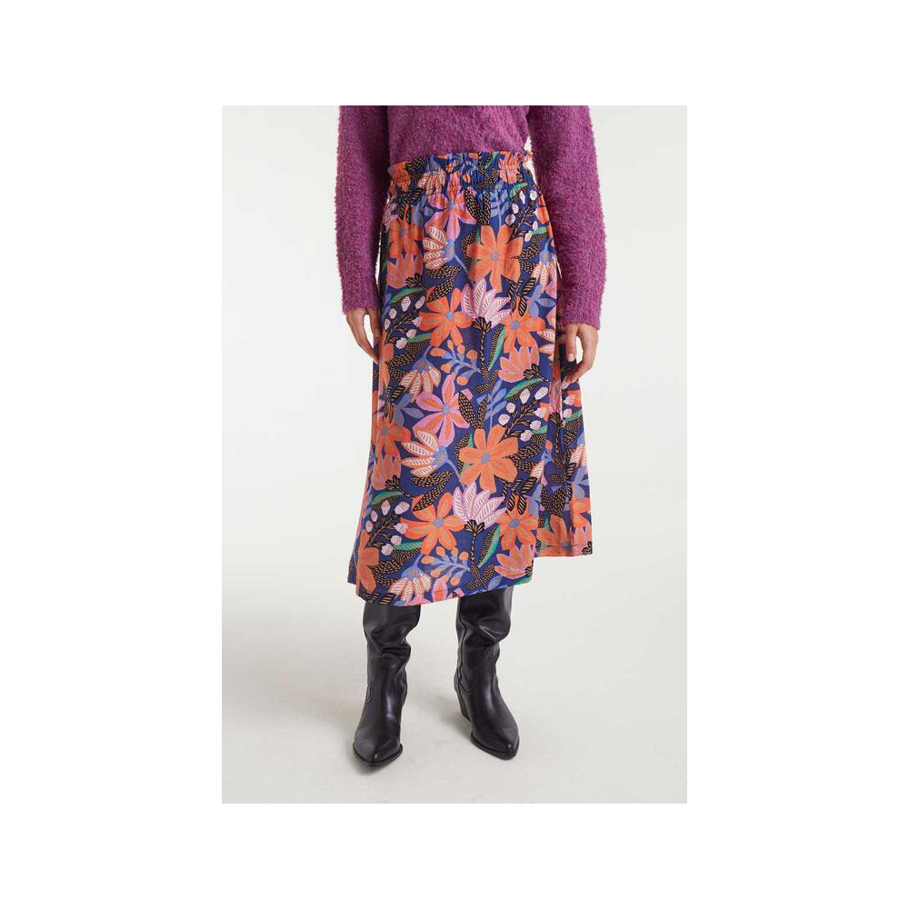 falda-midi-estampada-compania-fantastica