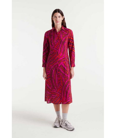 vestido-camisero-midi-crepe-estampado-compania-fantastica