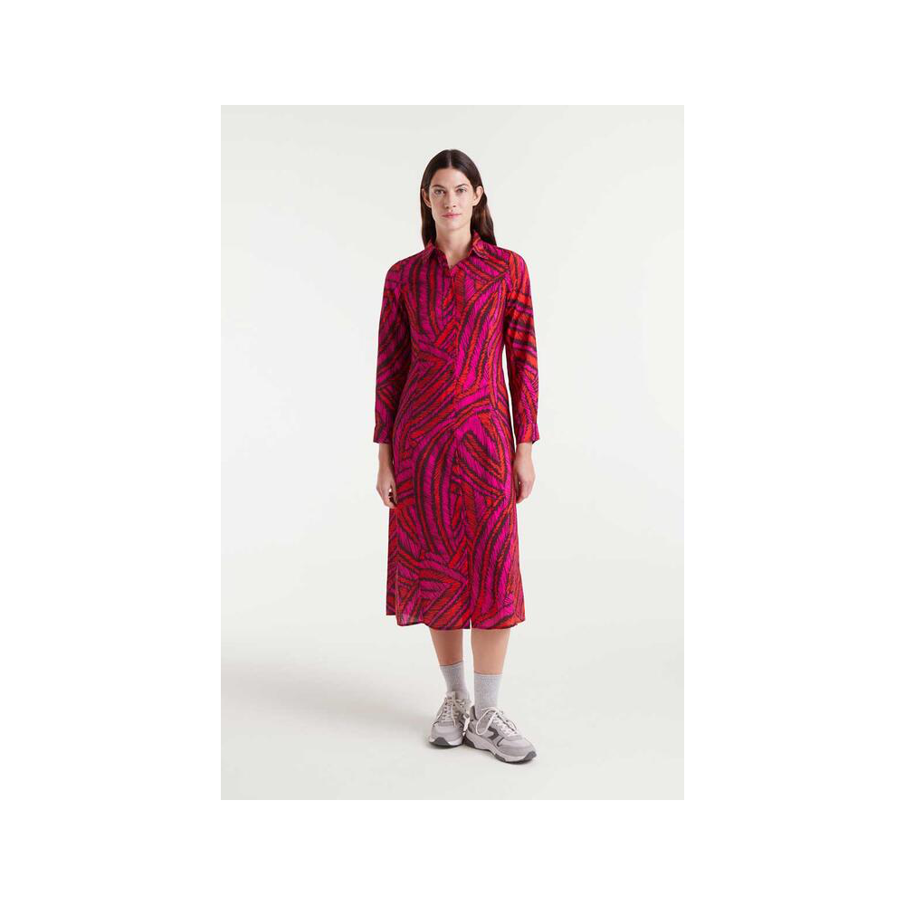 vestido-camisero-midi-crepe-estampado-compania-fantastica