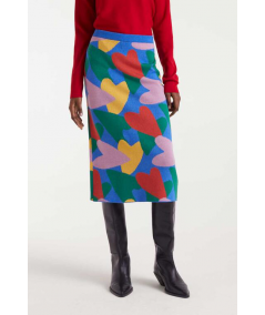 falda-midi-punto-estampada-compania-fantastica
