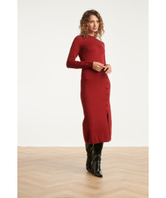 vestido-midi-de-punto-fino-smashed-lemon