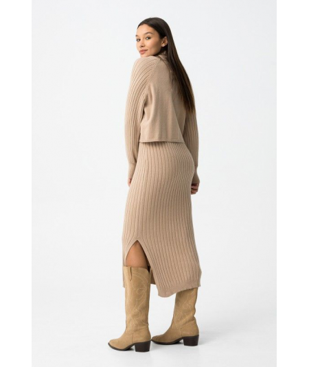 vestido-titania-de-punto-cuello-vuelto-de-tifosi