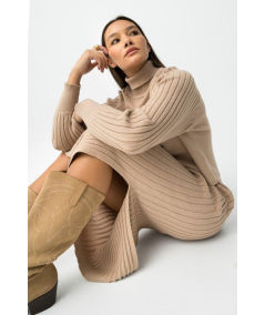 vestido-titania-de-punto-cuello-vuelto-de-tifosi