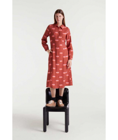 vestido-midi-camisero-espampado-de-compania-fantastica