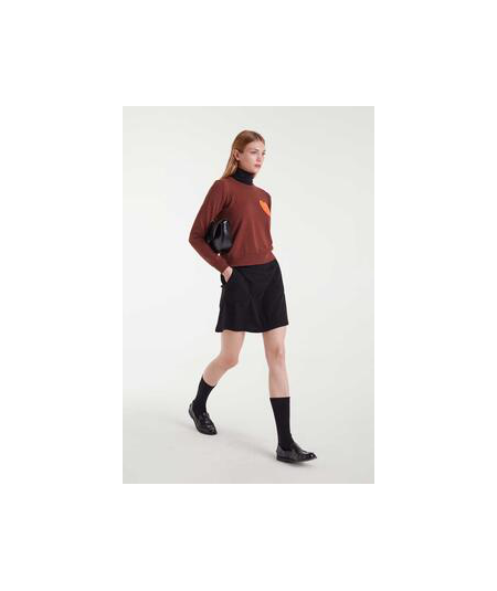 jersey-fino-marron-con-parche-corazon-compania-fantastica