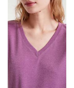 camiseta-manga-corta-lurex-con-cuello-pico-de-compania-fantastica