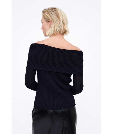 top-manga-larga-canale-escote-barco-wild-pony