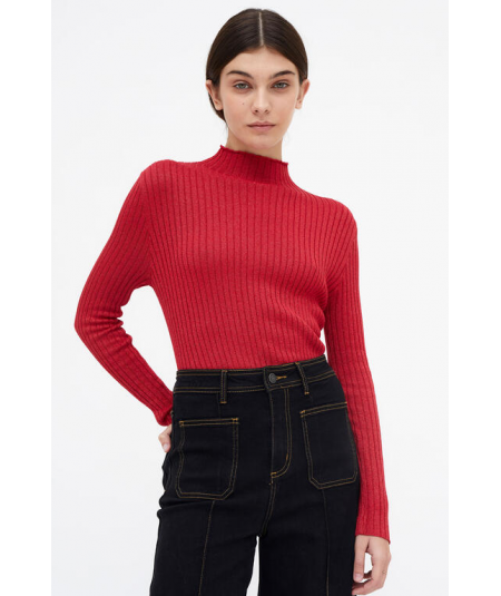 top-rojo-manga-larga-canale-de-wild-pony