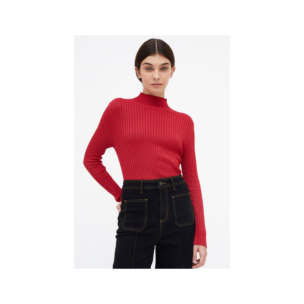 top-rojo-manga-larga-canale-de-wild-pony