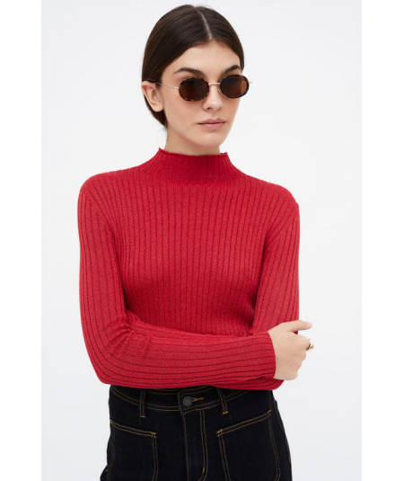top-rojo-manga-larga-canale-de-wild-pony